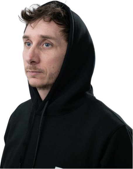 Hoodica Nash Make It Happen Badge Hoodie Black