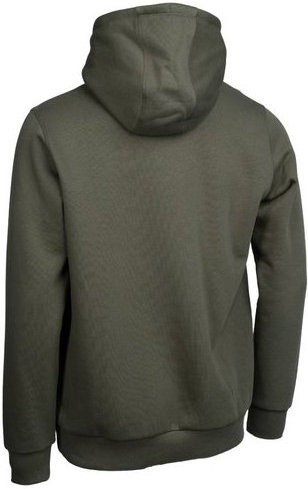 Hoodica Nash Make It Happen Badge Zipped Hoody Green