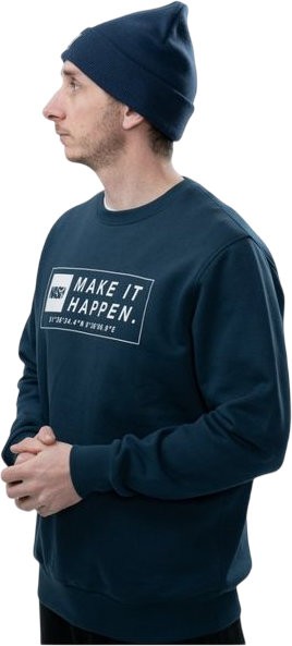 Hoodica Nash Make It Happen Coordinates Jumper Navy Blue