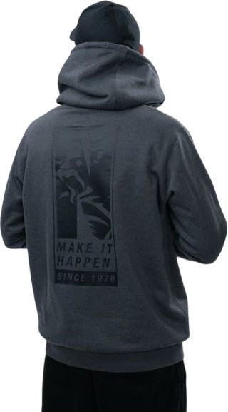 Hoodica Nash Make It Happen Since 1978 Hoody Grey Marl