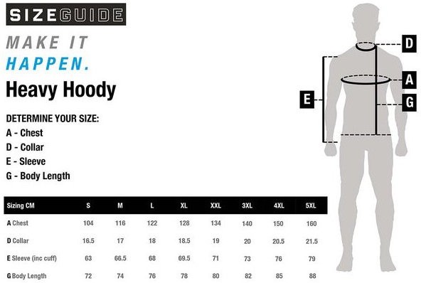 Hoodica Nash Make It Happen Trophy Hoody Black