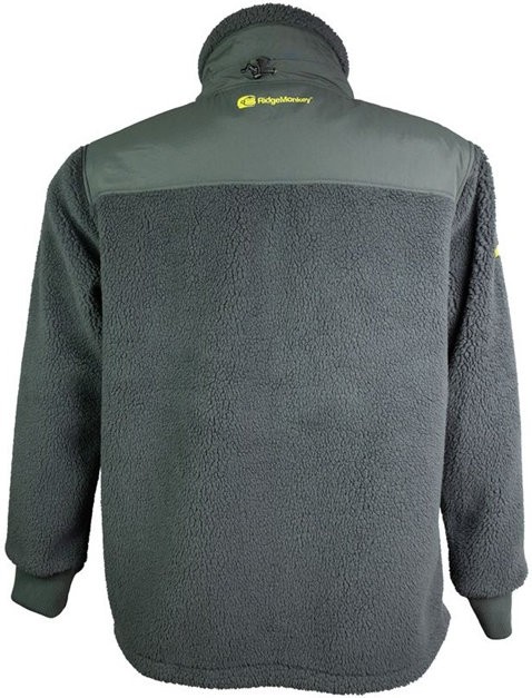 Hoodica RidgeMonkey APEarel ThermaPro Sherpa Fleece Green