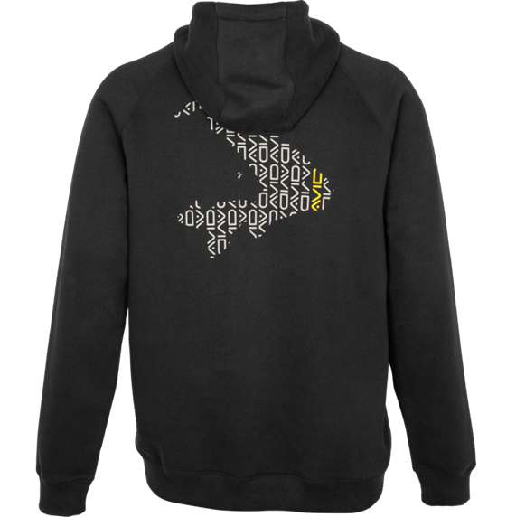Hoodica s kapuljačom Avid Carp Compound Hoodie Crna