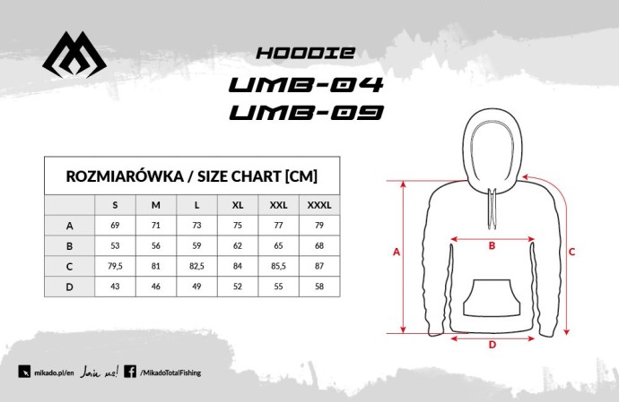 Hoodica s kapuljačom Mikado Cage Hoodie