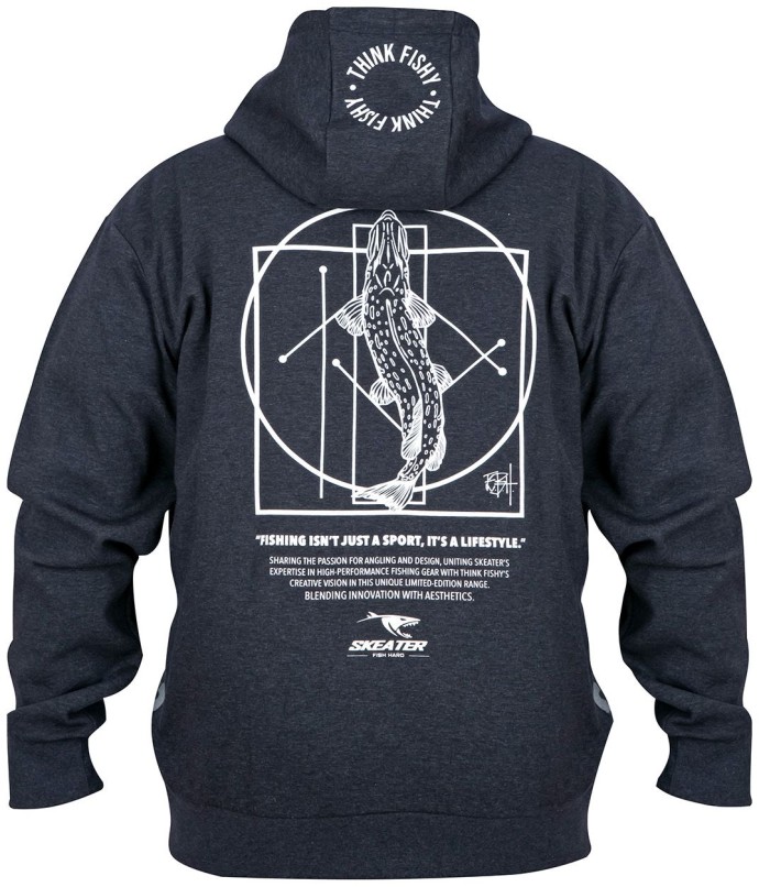 Hoodica Skeater Hoody By Think Fishy Art