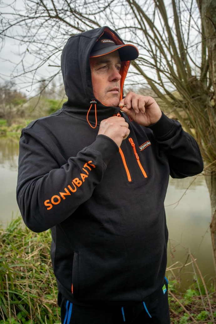 Hoodica Sonubaits 1/4 Length Zip Hoodie