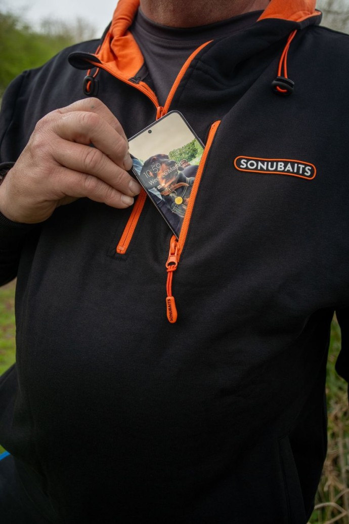 Hoodica Sonubaits 1/4 Length Zip Hoodie