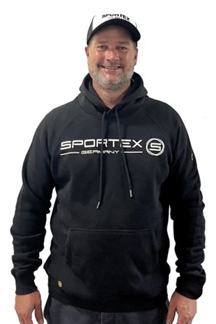 Hoodica Sportex s Kapuljačom Crna