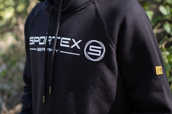Hoodica Sportex s Kapuljačom Crna