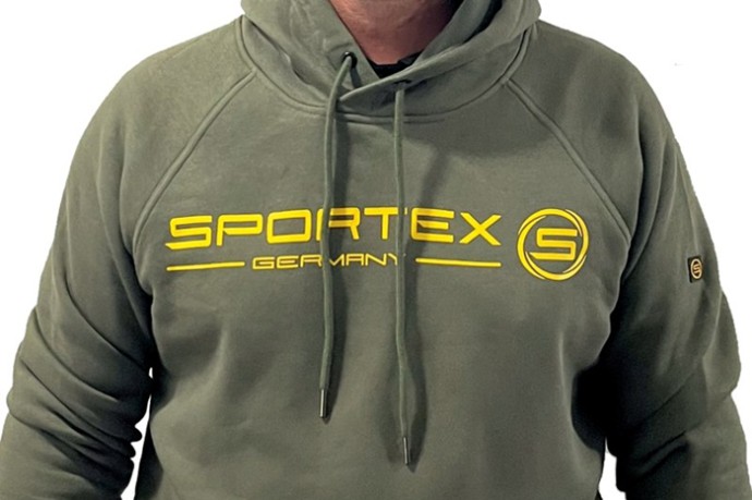 Hoodica Sportex s kapuljačom Zelena