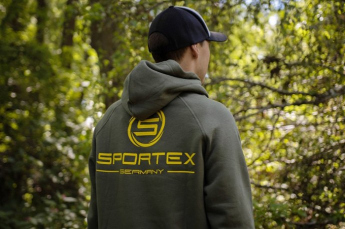 Hoodica Sportex s kapuljačom Zelena