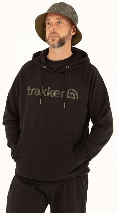 Hoodica Trakker CR Logo Hoody Black Camo