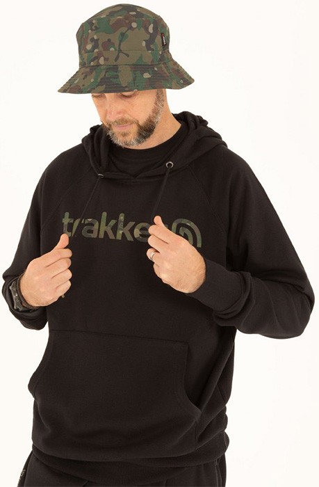 Hoodica Trakker CR Logo Hoody Black Camo