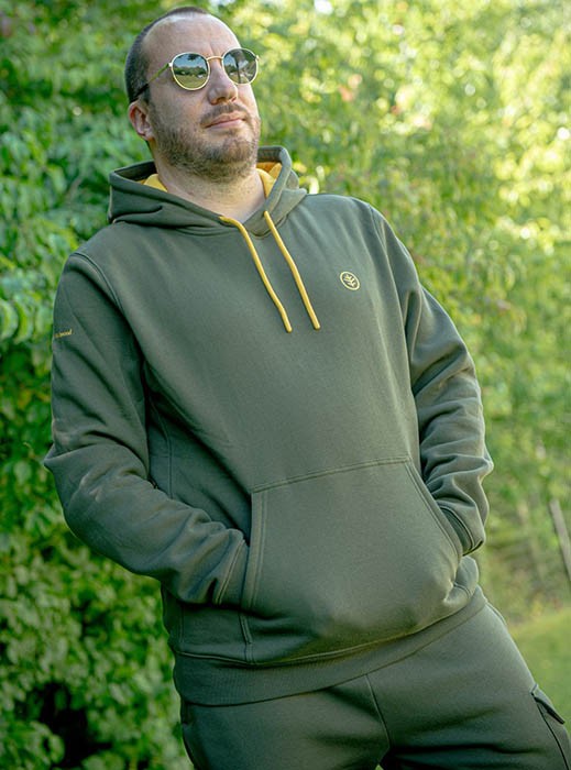 Hoodica Wychwood Carp Green Hoody