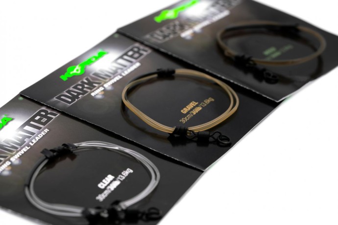 Hotová Montáž Korda Dark Matter Leader Ring Swivel 13,6kg 30cm
