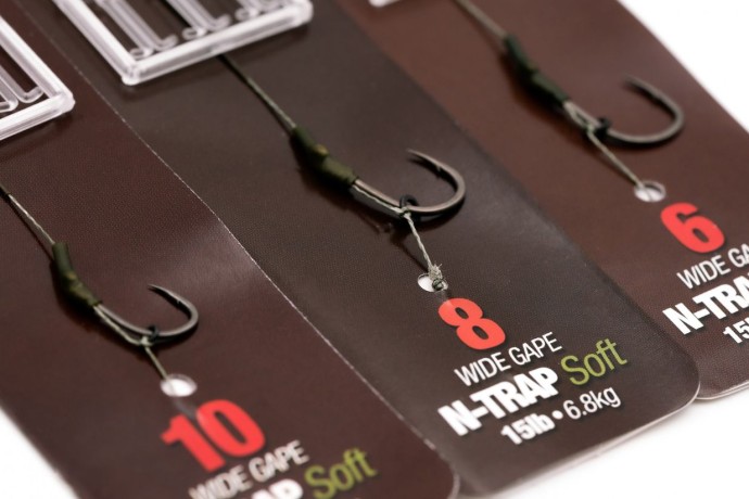 Hotový Náväzec Korda N-Trap DF Rig Wide Gape 15lb