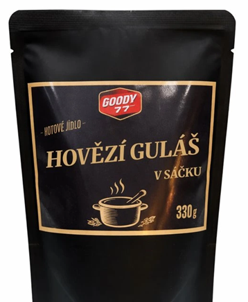 Hovädzie Guláš v Sáčku GOODY 77 - 330gr