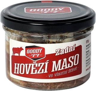 Hovädzie mäso vo vlastnej šťave Zadné GOODY 77 - 170gr