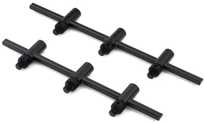 Hrazda na Prúty Fox Black Label Slim Adjustable Buzz Bars 3 Prúty