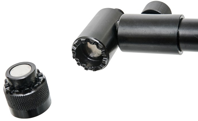 Hrazda Starbaits na 2 pruta Buzz Bar Black Spot Magnet