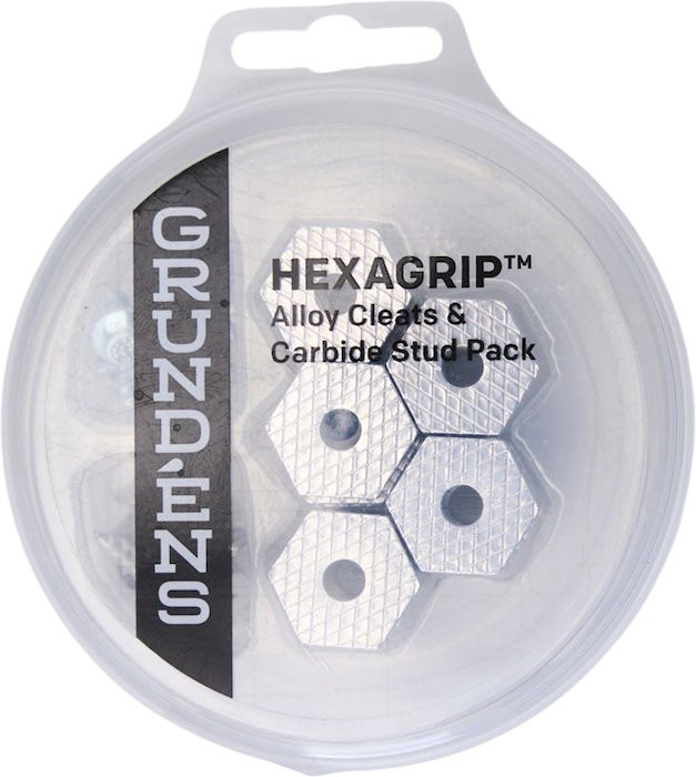 Hrotovi za potplat Grundéns Hexagrip Cleat & Stud Puck Pack - Silver vel. O/S