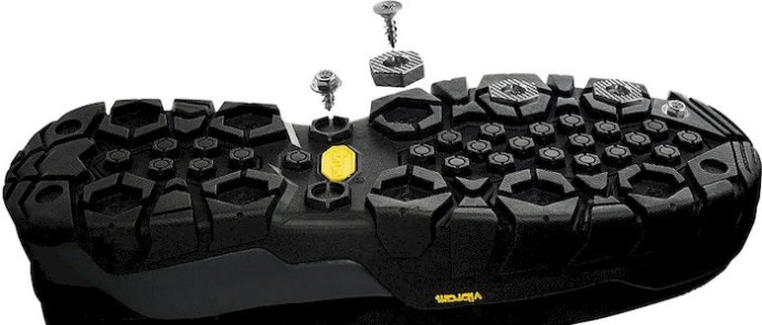 Hrotovi za potplat Grundéns Hexagrip Cleat & Stud Puck Pack - Silver vel. O/S