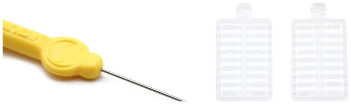 Ihla So Zarážkami Guru Speedstops With Needle