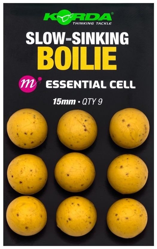 Imitace Boilie Korda Slow Sinking Boilie Essential Cell