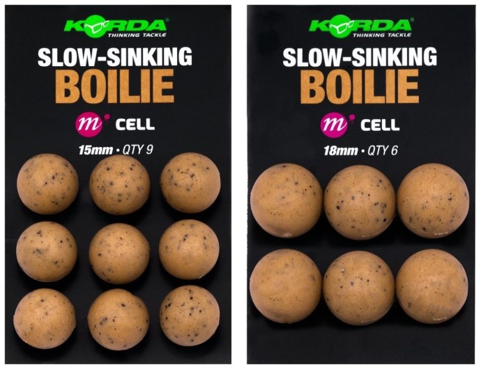 Imitácia Boilie Korda Slow Sinking Boilie Cell