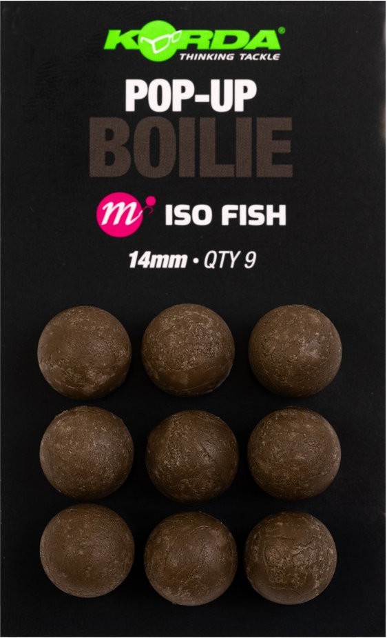 Imitácia Plávajúce Boilie Korda Pop-Up ISO Fish
