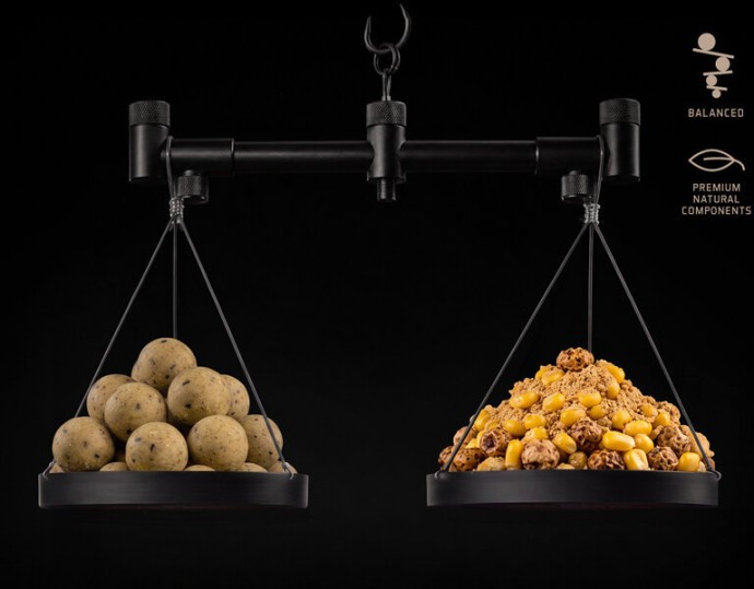 Izbalansirani Boilies Delphin BreaX/NutCAKE Tygří Ořech-Scopex-Kukuřice