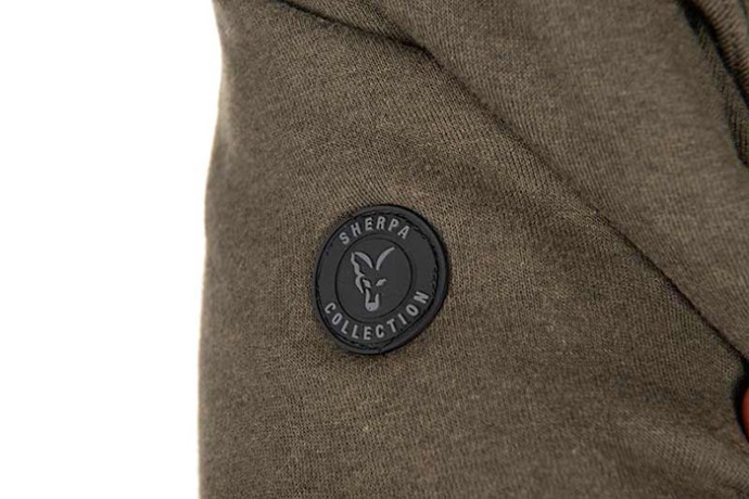 Jakna Fox Collection Sherpa Jacket Green & Black