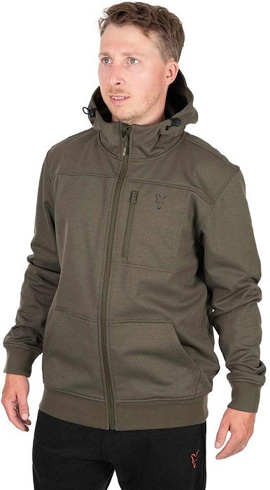 Jakna Fox Collection Soft Shell Jacket Green & Black