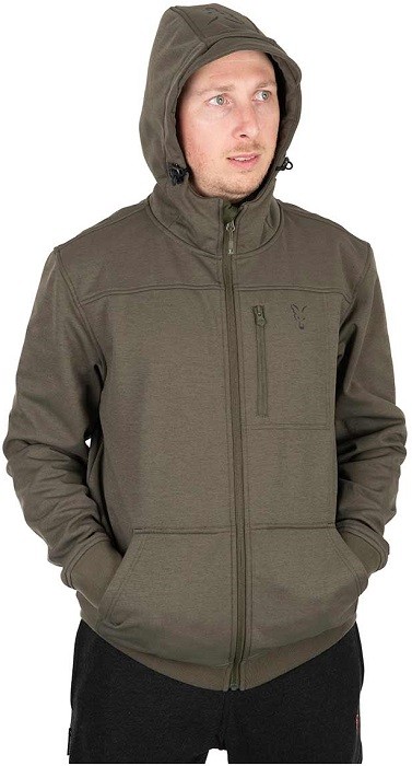 Jakna Fox Collection Soft Shell Jacket Green & Black