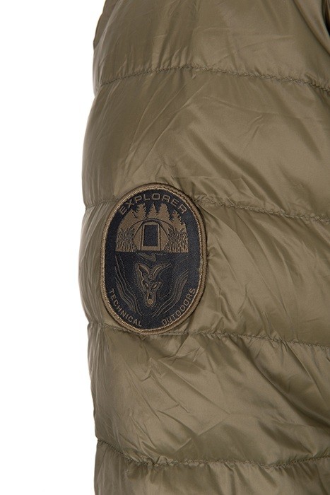 Jakna Fox Explorer Downfill Packaway Khaki Jacket