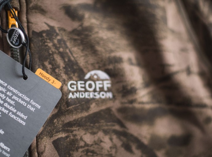 Jakna Geoff Anderson HOODY3 BlackLeaf