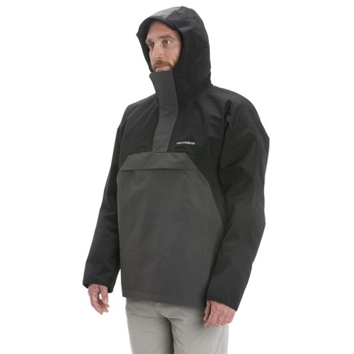 Jakna Grundéns Full Share Anorak Black/Grey