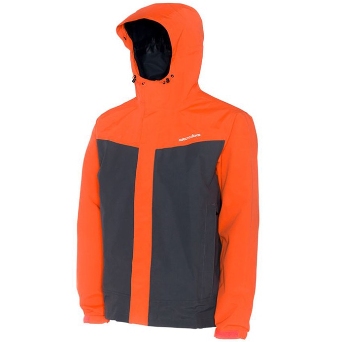 Jakna Grundéns Full Share Jacket Orange/Gray