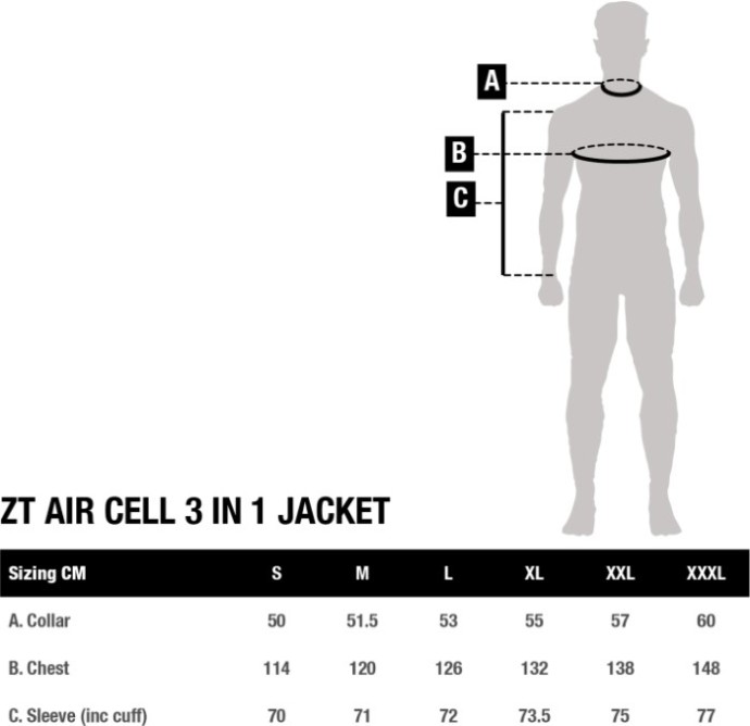 Jakna Nash Zero Tolerance Air Cell 3 in 1 Jacket