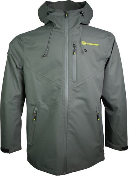 Jakna RidgeMonkey APEarel ThermaPro Waterproof Shell Coat Green
