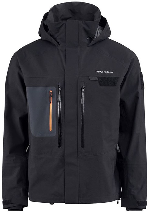 Jakna za gazenje Grundéns Gore-Tex Wading Jacket - Black