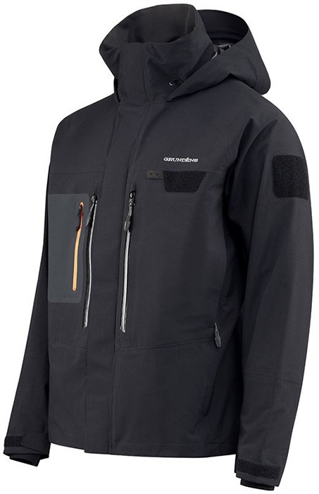 Jakna za gazenje Grundéns Gore-Tex Wading Jacket - Black