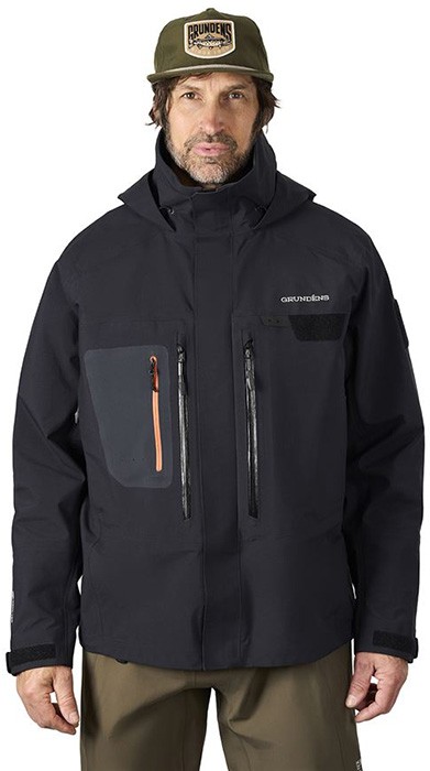 Jakna za gazenje Grundéns Gore-Tex Wading Jacket - Black