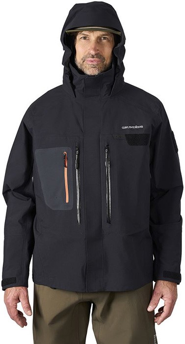 Jakna za gazenje Grundéns Gore-Tex Wading Jacket - Black