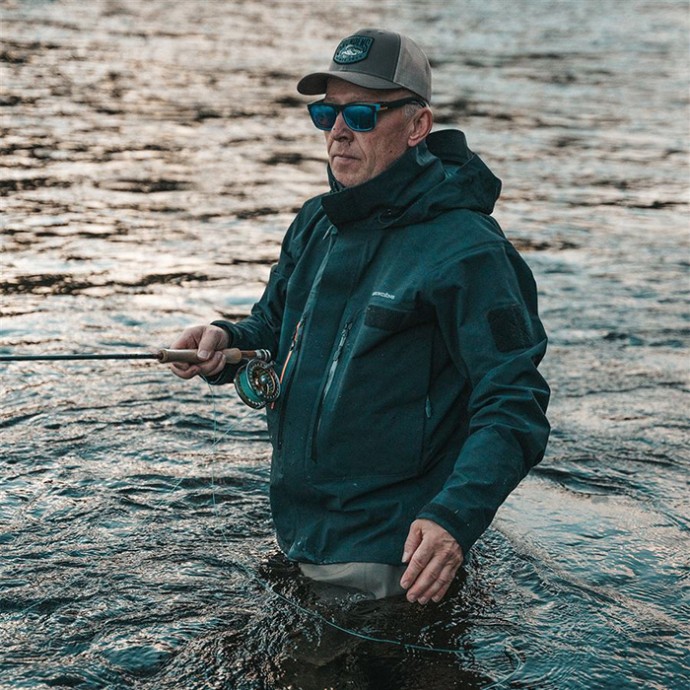 Jakna za gazenje Grundéns Gore-Tex Wading Jacket - Black