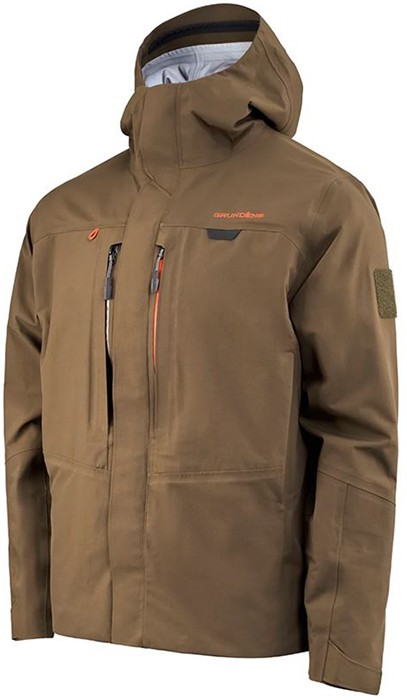 Jakna za gazenje Grundéns Vector Wading Jacket - Otter