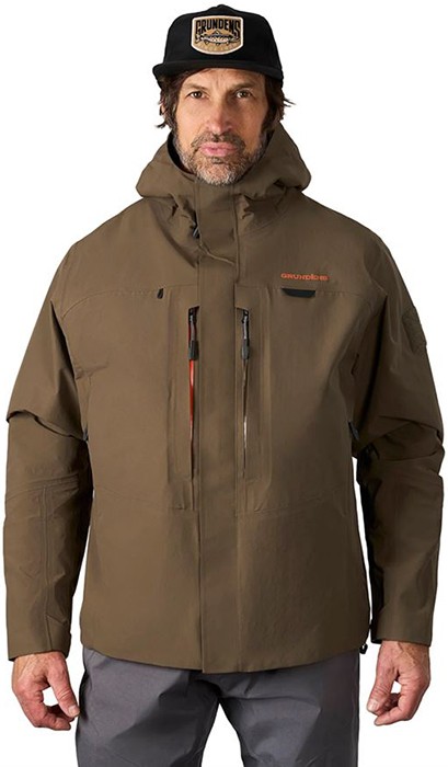 Jakna za gazenje Grundéns Vector Wading Jacket - Otter