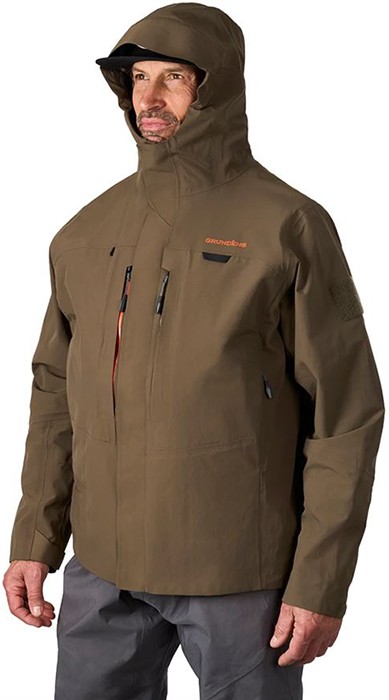 Jakna za gazenje Grundéns Vector Wading Jacket - Otter
