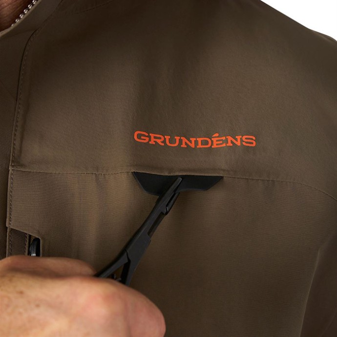 Jakna za gazenje Grundéns Vector Wading Jacket - Otter