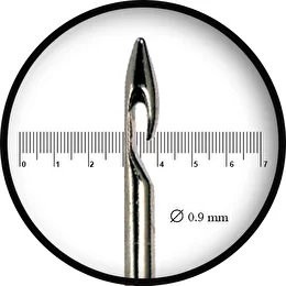 Jehla Katran Extra Tvrda Jehla bez Záklopke (Šídlo) Needle Micro 7cm